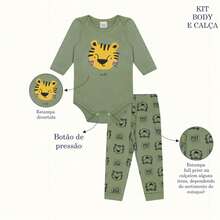 Kit 10 Pieces Of Clothes For Baby Boy 5 Bodysuit+ 5 Pants/Panties - Nhiều màu - Xem 2