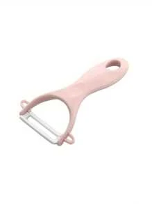 1/2/4pcs Ceramic Peeler, Plastic Handle - Ideal For Potatoes And Fruits, Must-Have For Outdoor Kitchen, Outdoor Cooking Tool | Ergonomic Design | Ceramic Blade