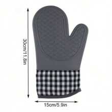 Thick Heat-Resistant Gloves, Suitable For Kitchen Baking, Cooking, Outdoor Barbecue, Halloween Baking Pastries.