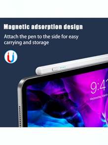 Bolígrafo universal de pantalla táctil capacitiva para Android, iOS y Windows. Lápiz para iPad, tableta Android. Recargable 120mAh