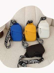 1 bolsa de peito unissex, bolsa tiracolo transversal, bolsa de peito para corrida, bolsa de peito para caminhada, design de bolso de camada dupla, bolsa de ombro simples, bolsa de cintura multicolorida, acessórios para presentes esportivos, alça de ombro ajustável, é a companheira perfeita para qualquer atividade, é perfeita para corrida, caminhada, atividades físicas, trilhas, ciclismo, exercícios, pode ser dada a familiares e amigos