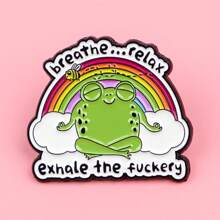 Broche de esmalte divertido, alfileres de solapa, insignias para mochilas, joyería de moda, accesorios para mujeres