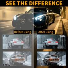 Night Vision Pro Night Driving Glasses With Glarecut Technology, Black Frame, Yellow Lenses, Anti-Glare Design For Driving At Night