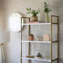 2 Pack Brass And Glass Gold 4.4 Tabletop Trinket Tray With Drative Petals