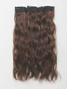 Extensiones de cabello rizado de 3 piezas con patrón de onda de agua y rizado grande para peluca de cabello largo de niños