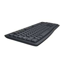 Logitech Teclado inalámbrico K270 - 108 teclas tamaño completo, diseño ultra delgado, escritura silenciosa para PC/Mac/portátil/escritorio, receptor USB plug & play, larga duración de la batería (conexión 2.4GHz) - Negro - Ver 7