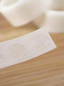 100个/卷气球胶，双面透明气球胶点。婚礼装饰用圆点贴纸布置。