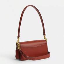 Coach Shoulder Hand Bag for Women,Cross Body Purse with Detachable Strap,Women's Shopping Travel Work School Bag - 酒紅色 - 查看 4