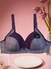 6 Pack Seamless Plus Size Women's Underwear,, Comfortsoft Full-Coverage Wirefree Bra