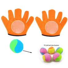 1 set utomhusleksaker med boll för barn, kasta och fånga bollar, utomhussportsracket, palmboll, camping, semesterfestleksaker för gårdsbruk, interaktiva kastbollar för barn och vuxna - Multifärgad - Visa 13