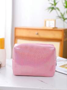 1pc Elegant Star Velvet Octagon Makeup Bag, Portable Handheld Cosmetic Bag, Large Capacity Makeup Organizer Pouch, Gold Star Sparkling Glam Ladies Clutch, Included In Link Is Makeup Bag Set