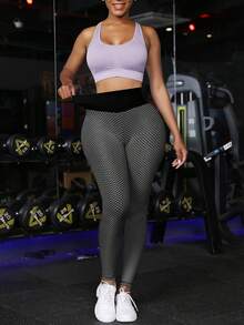 FeelinGirl Womens High Waisted Seamless Leggings Workout Leggings For Women Butt Lifting Yoga Pants - 黑色 - 查看 2