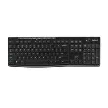 Logitech Teclado inalámbrico K270 - 108 teclas tamaño completo, diseño ultra delgado, escritura silenciosa para PC/Mac/portátil/escritorio, receptor USB plug & play, larga duración de la batería (conexión 2.4GHz) - Negro - Ver 9