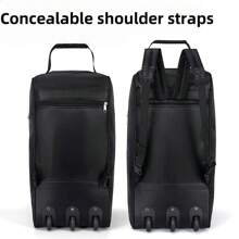 1pc Premium Multi-Functional Expandable Travel Luggage Bag With Wheels, Foldable Travel Duffel Bag, Upright Roller Backpack, Convertible Shoulder Tote With Large Capacity, Suitable For Outdoor Activities Like Camping, Adventure, Party, Travel, Business Trip