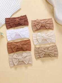 White, Light Brown and Dark Brown 7-piece Set