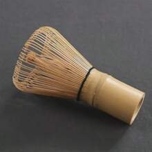 Mélangeur à matcha en bambou biologique fait à la main - 100 dents, tiges de thé japonaises traditionnelles, convient pour la cérémonie du thé authentique et l'art du dessin de fleurs, conception de haute qualité et poils faciles à nettoyer, préparation de latte au matcha, esthétique classique, un premier choix pour les acheteurs pour la rentrée des classes