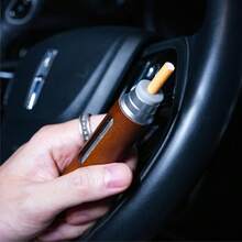 1 Cenicero portátil personalizado - personalizable con nombre, diseño antirrobo, sin humo, compatible con automóvil, compacto y portátil, adecuado como regalo para padrinos de boda, regalo de compromiso, artículo esencial para fiestas, regalo para el Día del Padre o suministros para actividades artísticas infantiles. - Multicolor - Ver 5