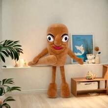 New Tung Tung Tung Sahur Shark, Shan Hai Jing, Interesting Wooden Stick Figure, Teapot Figure, Running Shark Plush Toy, Halloween Prank Figurine, Party Doll, Collectible Doll For Children, Tralalo Shark Figurine