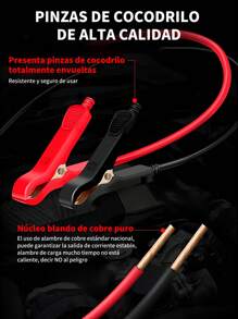 WTECH Cargador Rápido Para Inteligente Batería De Coche 12v 6a