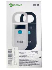 Pet Microchip Scanner Rechargeable RFID EMID Micro Chip Reader Scanner 134.2kHz 125kHz 15 Digits Pet Chip ID Scanner For Animal/Pets/Pigs/Dogs/Cats (190A) - Black - View 5