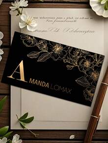 200/500/1000 Danh thiếp tùy chỉnh được cá nhân hóa, 9x5,4cm/3,5x2,1in, Có thể tùy chỉnh bằng Logo, Hình ảnh, Văn bản và Thông tin khác, Thích hợp làm Danh thiếp, Thiệp cảm ơn, Thiệp mời, Giới thiệu doanh nghiệp, Khuyến mãi sản phẩm, V.v., Trở lại trường học, Đồ dùng học tập - Nhiều màu - Xem 5