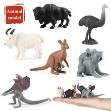 6/18 Simulated Mini Grassland Reptile Model Children's Cognitive Education Toys, Cake Top Decoration, Christmas And Halloween Holiday Gifts - Multicolor - View 3