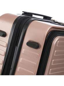 19inch 24*35*52 9kg →Scalable→29*35*52 11kgASSODA High Quality Front Opening Suitcase,Side Opening Travel Suitcase,Wheeled Suitcase - 黑色 - 查看 6