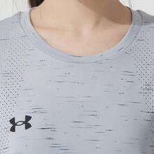 Áo thun ngắn tay unisex Under Armour, kiểu dáng Xuân 2026, thích hợp cho tập luyện bóng đá, thể thao và tập thể dục. (Thể thao, thoáng khí) 25500518-009 - Xám - Xem 5