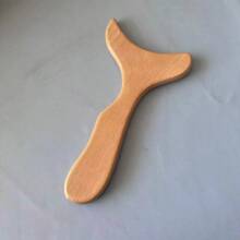 Outil de massage en bois en forme de queue de poisson, massage musculaire de tout le corps, massage multifonctionnel de différentes parties du corps, convient pour une utilisation à domicile