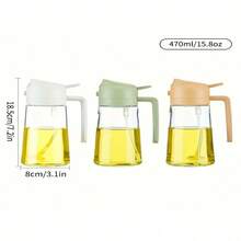 1 chai thủy tinh xịt dầu. Bình đựng dầu dùng hai lần. Bình đựng dầu ô liu chống rò rỉ, Giá đựng gia vị, Bình xịt nước tương/giấm, Đồ dùng nhà bếp, Đồ nấu ăn - Nhiều màu - Xem 2