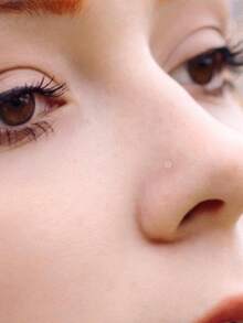 CIZME 4pcs Transparent Nose Studs, 18G/20G Star/Heart Shaped Clear Bone L-Shaped Nose Rings, Nose Piercing Jewelry, Women Nose Studs - Clear - View 6