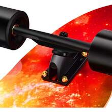 Seething 42 Inch Longboard Skateboard Complete Cruiser Pintail,The Original Artisan Maple Skateboard Cruiser Pintail For Cruising, Carving, Free-Style And Downhill - Oceans of Stars - View 5