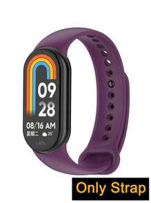 سوار ساعة من السيليكون متوافق مع شاومي Mi Band 3/4/5/6/7/8/9، من خامة جلدية صحية وقابل للتنفس ومقاوم للماء للرياضة، سوار قابل للتعديل، موديل كاجوال وعصري مناسب للاستخدام اليومي والأعياد والحفلات والمنزل والهدايا، إكسسوارات ساعة ذكية