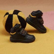 Adidas 阿迪达斯幼儿高帮缓震经典运动鞋 IF7755 - 黑色 - 查看 2