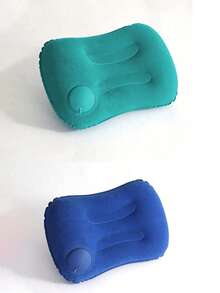 便携式织物气枕轻便床枕充气折叠充气枕旅行枕露营书桌休息背包徒步旅行 - 彩色 - 查看 16