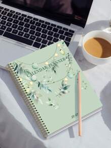 BUBU 2025-2027 Monthly Planner Notebook, 31 Sheets Monthly Calendar Notebook Agenda Waterproof Cover With Notes For Task Management, 24-Month Holiday Reminder, Office & School Supplies,School Supplies,Back To School