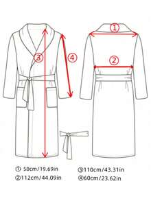 1 件女士珊瑚绒毛绒连帽浴袍，柔软舒适吸水家居服，适用于浴室、卧室、泳池、日常和旅行必备品 - 适合所有人返校的完美礼物 - 粉色 - 查看 7