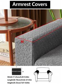 1pc Stretch Sofa Cover, Universal Four Seasons Anti-Slip Anti-Splash Full Wrap Fabric Thicker Sofa Seat Cushion Cover, Machine Washable Sofa Throw Blanket, Dustproof And Dirt-Resistant Home Decor Pet Friendly Protector Fits L-Shaped Sofa And 1/2/3/4 Seater For Bedroom, Office, Living Room