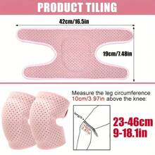 1 set - Manches de bras pour volley-ball - 1 paire + Genouillères épaisses à port ouvert avec éponge - 1 paire, Genouillères de danse épaissies pour le genou, Manches de bras avec coussinets et trou pour le pouce pour passe et frappe, Convient pour le volley-ball, hommes et femmes