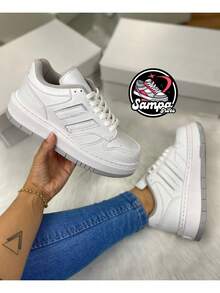 Women's Platform Sneakers New Release 480 Casual Stylish Comfortable N-B 34 To 39 Beautiful Colors - 白色 - 查看 2