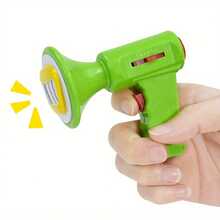 儿童变声玩具，6 种音效，手持扬声器，扩音器，儿童恶作剧玩具，趣味玩具 - 彩色 - 查看 4
