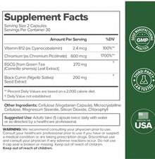 MOTO -Metabolism Boosting Capsule -30Servings Supplement Vitamin Dietary Edible Fitness - O - 查看 5