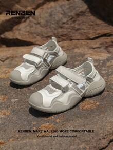 RENBEN 1 Pair Women's Slip-Resistant Water Shoes, Canvas Low-Top Hiking/Wading/Swimming/Surfing Shoes, Lightweight Breathable Beach/Camp/Party Shoes For Summer - Beige - View 5