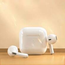 Auriculares inalámbricos TWS Pro-5 con Bluetooth Pro 4, auriculares intrauditivos para Android y teléfonos inteligentes InPods - Blanco - Ver 3