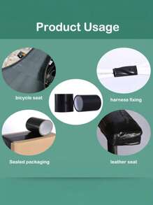1 pieza Cinta adhesiva para reparar, autoadhesiva para reparar muebles, sofás, cojines de asiento de coche eléctrico, sillas de oficina. También adecuada para proyectos decorativos y manualidades. Sin residuo de pegamento, alta viscosidad, resistencia a los arañazos, fácil de usar, sin necesidad de esperar. Aplicable a sofás, sillas de oficina, asientos de coche, bolsos.