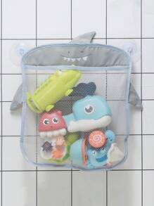 Hanging Bathtub Storage Basket, Organize Stylish Toys And Bathroom Accessories, Bathroom Accessories Bathroom Cartoon Mesh Hanging Bag Bath Toys Hanging Storage Bag Bathtub Bathroom Sundries Organizer Mesh Bag