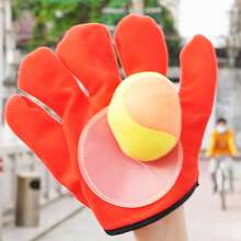 1 set utomhusleksaker med boll för barn, kasta och fånga bollar, utomhussportsracket, palmboll, camping, semesterfestleksaker för gårdsbruk, interaktiva kastbollar för barn och vuxna - Multifärgad - Visa 7