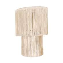 1 件波西米亚风 Macrame 编织挂毯灯罩北欧吊灯罩适用于天花板吊灯家居卧室吊灯装饰（仅包含灯罩，不包括电源配件） - 米色 - 查看 14