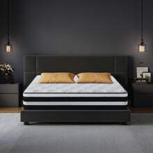 Matratze, Taschenfederkernmatratze 160x200 cm Höhe 24 cm – 7-Zonen Härtegrad H3, Optimaler Komfort und Rückenstütze, Federkernmatratze für Ergonomische Rückenentlastung
