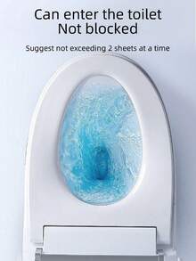 1/2/4/8/64packs [8 Sheets Per Pack]Of Mini Wet Toilet Paper Portable For Flushing Toilets, Wiping Buttocks With Wet Wipes, Cleaning Wet Wipes, Men's And Women's Personal Care - Fast Drying, Soft And Hygienic - Very Suitable For Home, Outdoor, Camping, And Travel - Multicolor - View 7